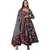 KLOSIA Women's Viscose Kurta and Pant with Dupatta Set