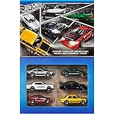 سيارات لعبة معدنية بمقياس 1:64 من Hot Wheels، مجموعة من 6 مركبات يابانية بزخارف خاصة (يمكن أن تختلف الأنماط
