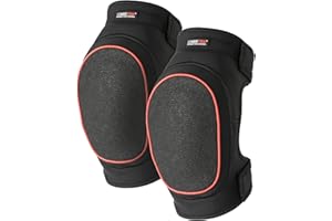 ‎KNEETEK Kneetek Knieschoner SAFETEK KevSafe | robust & extrem abriebfest | rutschhemmende Knieschützer für optimale Entlastung beim Arbeiten | Kniepolster geeignet für sehr harte und raue Untergründe