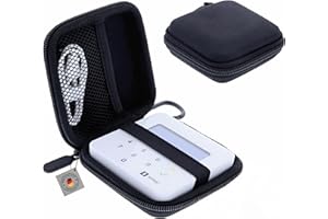 foto-kontor Sac Compatible avec Terminal de paiement SumUp Air Coque de Protection Rigide pour Lecteur de Cartes Antichoc résistant à la poussière étanche Housse de Transport Accessoires Noir