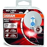 Osram 64210NBL-HCB Night Breaker Laser H7 Halogen Scheinwerferlampe, 12V, Duobox, 2 Stück