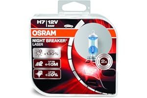 ‎OSRAM Osram 64210NBL-HCB Night Breaker Laser H7 Halogen Scheinwerferlampe, 12V, Duobox, 2 Stück