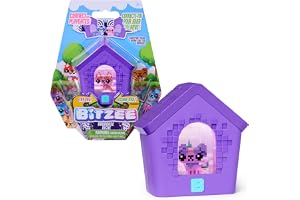 Bitzee Doghouse, din interaktiva lilla hund, digitalt spel med 15 valpar för att samla på, lyhörd, digital valp för flickor och barn från 5 år
