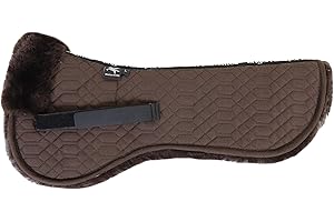 ‎ENGEL REITSPORT Engel Reitsport | Lammfell Sattelkissen SAKIS1 mit Fellrand vorne