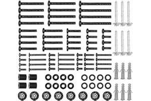 Suptek Le kit de quincaillerie d'installation TV Universelle Comprend M4 M6 M8 et des espaceurs pour la Plupart des téléviseurs jusqu'à 80" YF-UVSP