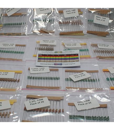 40Pcs 1,3K Ohm Resistor, 3W 5% Tolerance Metal Oxide Metal