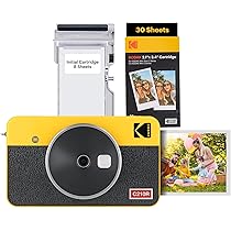 KODAK Mini Shot 3 Retro - Fotocamera Istantanea E Stampante 2-in-1 | Stampa Foto 7.6x7.6cm | Bluetooth | Con 68 Fogli Inclusi - Foto 10