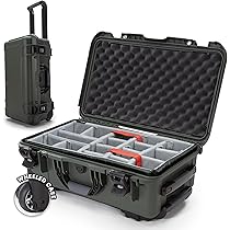 Valise Rigide étanche NANUK 950 - Graphite - Dimensions Ext. 579x465x297 Mm - Système De Verrouillage PowerClaw - IP67 (étanche à L'immersion) - Antichoc Et Empilable