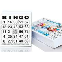 1020 Cartones De Bingo Para Tachar – Blanco, Numerados Del 1 Al 1020, 170 Tiras De 6, Tamaño 9x5.5cm