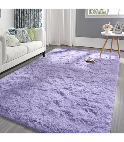 SAFAVIEH Shaggy tapijt voor woonkamer, eetkamer, slaapkamer, August Shag Collectie, laagpolig, wit, 183 x 274 cm