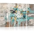 8 Pack Art Acoustic Panels: 12x16" Sound Absorbing Wall Panels, Decorative Acoustical Panel, Soundproof Acoustic Treatment for Recording Studio