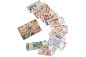 Världens sedlar - Banknote Collection - 25 sedlar från 25 olika länder i världen - Utländska sedlar, valuta, ocirkulerade...