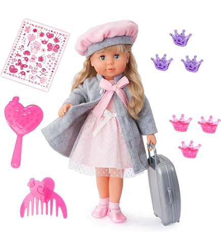 Poupée Corolle Céléna 40 Cm – Rainbow Dolls – Corps Souple, Vinyle Doux Senteur Vanille – Dès 3 Ans