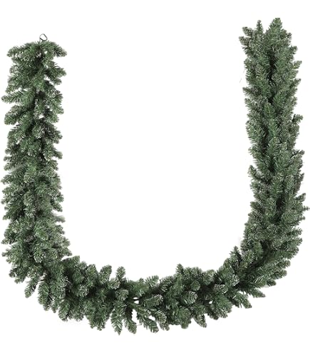 Künstliche Blautannengirlande Gefrostet Ca. 180 Cm – Winter-Deko Mit Ca. 120 Trieben | Ideal Für Weihnachtsdeko Innen & Außen