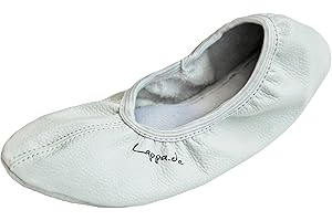 Lappade Chaussures de Gymnastique Chaussons de Ballet Chaussures de Danse Ballerine Yoga avec Semelle en Caoutchouc Taille 26-46