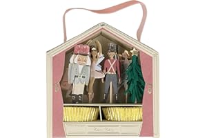 Meri Meri Cascanueces Cupcake Kit Fundas y Toppers x 24