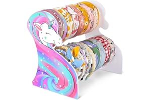 Unicorn Castle Cerchietto a doppio strato, supporto per capelli, accessorio per capelli per bambini