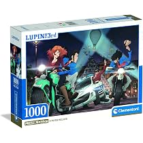 Clementoni Puzzle Lupin III – 1000 Teile, 70x50 Cm, Für Erwachsene, Made In Italy