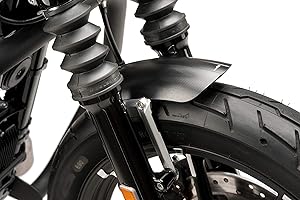 Puig Garde-Boue Avant 9992N pour Harley Davidson Sportster 883 Iron 09'-19'