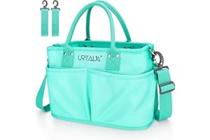 Urtala Wickeltasche, Windeltaschen für Mama und Papa,stilvolle Reisetasche mit Befestigungshaken und isolierten Taschen, umwandelbare Reisetasche Messenger