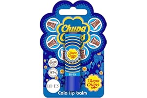 URODA Chupa Chups Natural and Vegan Lip Balm - Nourishing and Moisturizing Lip Balm with Delicious Cola Flavour for Soft, Smooth Lips - Fun and Tasty Treat for Kids and Adults