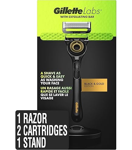 Manche De Rasoir Gillette 7 O'Clock - Compatible Trac II, PII, Etc. - Cartouche 2 Lames - Neuf - Couleur Noir