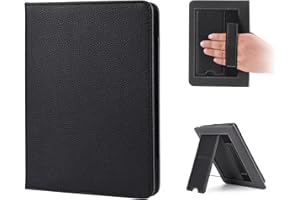 BHHB Kindle Paperwhite 2024 etui 7" (12. generacji) ze stojakiem i paskiem na rękę Auto Wake/Sleep, Kindle Colorsoft Signature Edition 2024, Kickstand Smart Cover Case z przegródką na karty