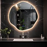 Kael Led'li Lavabo &amp; Banyo Aynası (Dokunmatik Sens&ouml;rl&uuml;) g&uuml;nışığı led 60 x 60