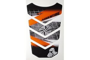 PARASERBATOIO ADESIVO, TANKPAD, TANKSCHUTZ, PROTECTION DE RESEVOIR, RESINATO EFFETTO 3D compatibile con KTM 1050 1090 1190 1290 Adventure AdventureR R Adventure-R v4