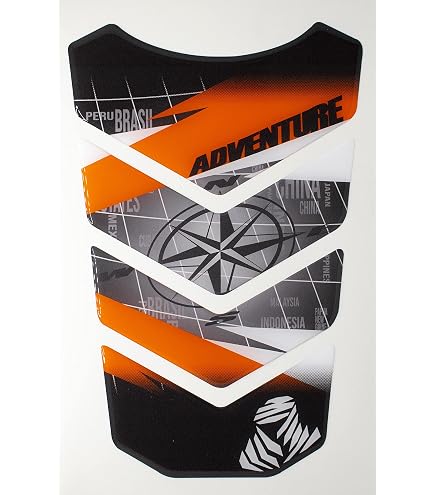 Parastriscio Adesivo 3D Per KTM 1290 Super Adventure: Protezione Resinata Fatta In Italia