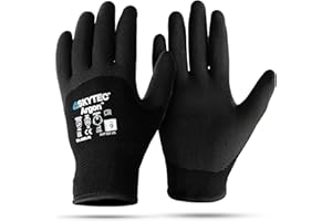 Skytec Thermal Gloves - 1 Pair Heavy-Duty Winter Work Gloves for Men & Women - Lightweight, Argon-Insulated, Cold & Water-Resistant Safety Gloves for Secure Grip - Large