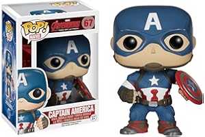 FUNKO POP! Bobble Marvel Avengers AOU Captain America Action Figure