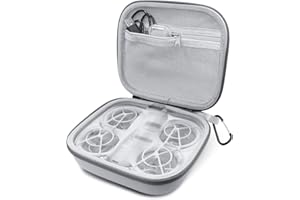 REYGEAK Waterproof Case for DJI Neo Drone Bag Fall Protection Compact Carry Case Protection Storage Accessories Protection, gray, Contemporary