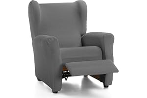 ECOMMERC3 | Funda para Sillón Relax Elástica y Extrasuave Color Gris - Funda para Sillón Relax Ajustable 100% Made in Spain