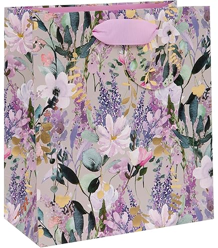Glick Sac Cadeau De Luxe, Sac Cadeau Floral, Sac Cadeau De