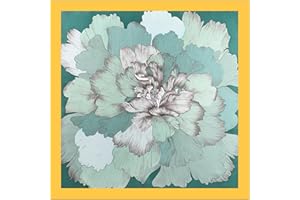 Woplagyreat Bandana Kopftuch Damen Sommer Halstuch Seidentuch 70x70 Kopftücher Seidenschal Tuch Haare Seidentücher Kopfbedeckung Bandanas Herren Kinder Kopfhandtuch Geschenke für Frauen Schwarzer