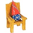 DND Dice Jail - Time Out Chair & Dunce Hat - Punish Your Bad Dice in Our Chair of Shame - Accessories/Gift for Dungeons and Dragons. Miniature Chair & Cap Works for All D&D Dice D20, D10, D8, D6, D4