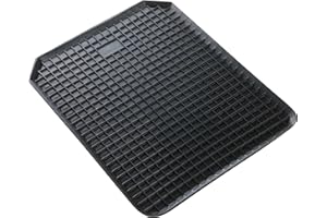 Walser rubber mat “Rectangle” in black