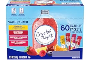 CRYSTAL LIGHT Kraft Kristalllicht für unterwegs, 60 Stück - Sortimentspackung