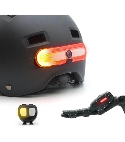 Lumière ABUS Pour Casque Enfant Smiley 3.0 – LED Rechargeable USB, Feu Arrière, Augmente La Visibilité