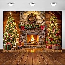 Avezano Toile De Fond Pour Cheminée De Noël Pour | FindTheDeal