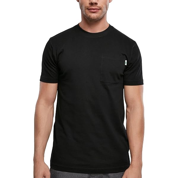 Urban Classics Herren T-Shirt Mit College-Print – Lässig, Weite Passform, Baumwolle