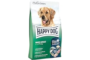 Happy Dog 60762 - Supreme fit & vital Maxi Adult - Hunde-Trockenfutter für große Hunde - 4 kg Inhalt