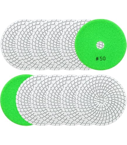 STADEA Tampone Diamantato Per Lucidatura A Secco, Grana 200 - Foto 10