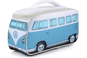Board Masters - Volkswagen Collection – Neceser para el almuerzo Volkswagen T1 Bulli Bus (azul/frontal del autobús)