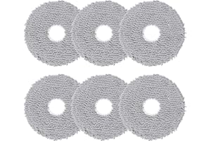 DianSung Accesorios de paño de fregona para iRobot Roomba Plus 405 Combo Robot + / 505 Combo Robot + de Repuesto de Robot Aspirador, ​​paño de Microfibra Suave -6pcs