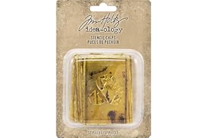 TIM HOLTZ IDEA-OLOGY Tim Holtz TH93954 - Chips, color dorado