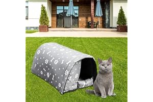 pologmase Dog House Outdoor, Cat House Waterproof, Outdoor Pet House, Cat Shelter, Cat Kennels For Outside, Cat Beds For Indoor Cats, Windproof Cat Dog Bed