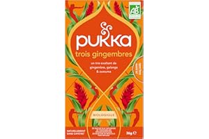 Pukka infusion trois gingembre bio 20 sachets