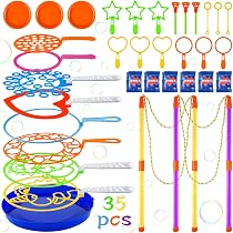 Machine à Bulles Géante – Kit De 34 Pièces Avec Baguettes, Coupes Et Flacons De Savon – Idéal Pour Extérieur, Anniversaire, Mariage